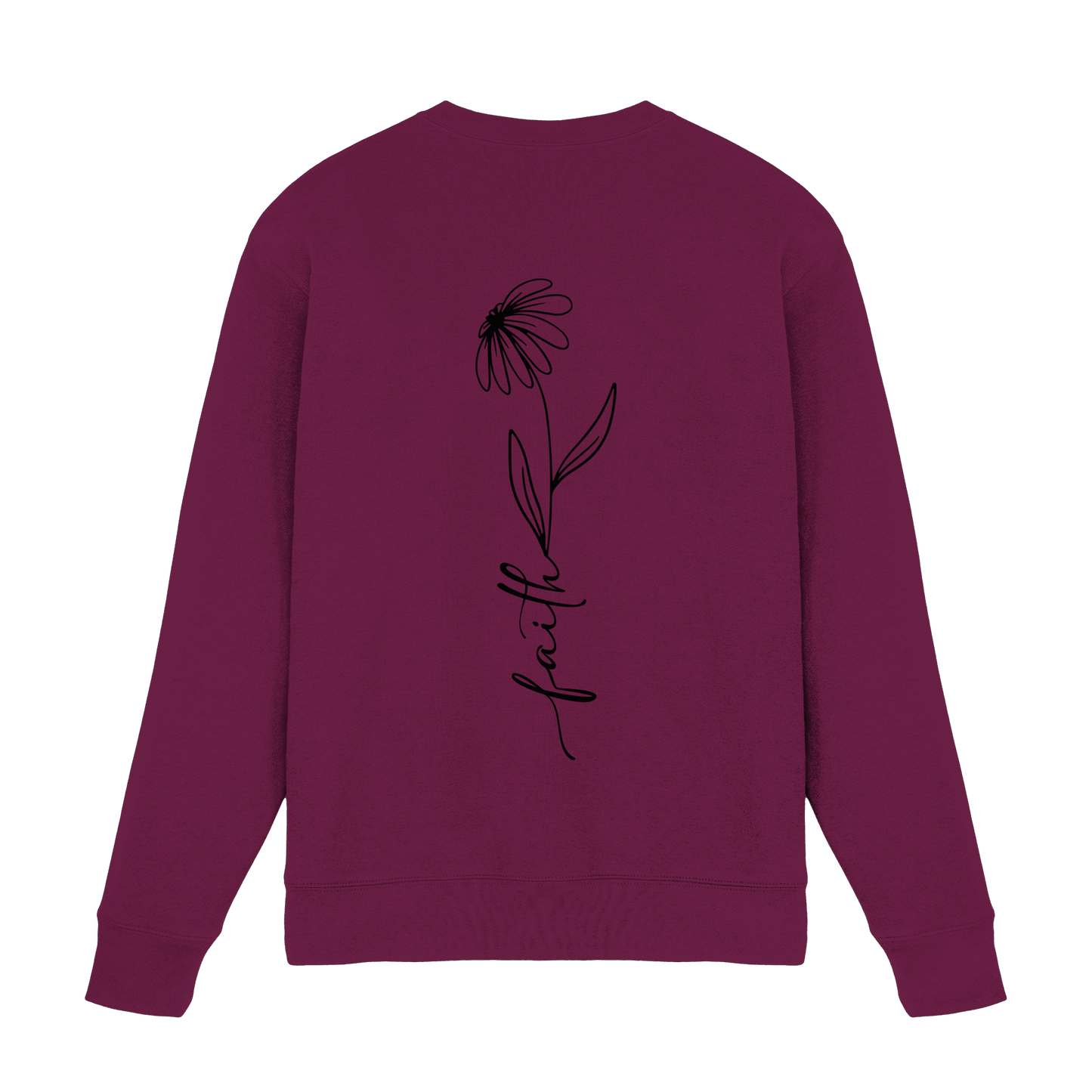 Faith – Glaube, der aufblüht - Premium Sweatshirt