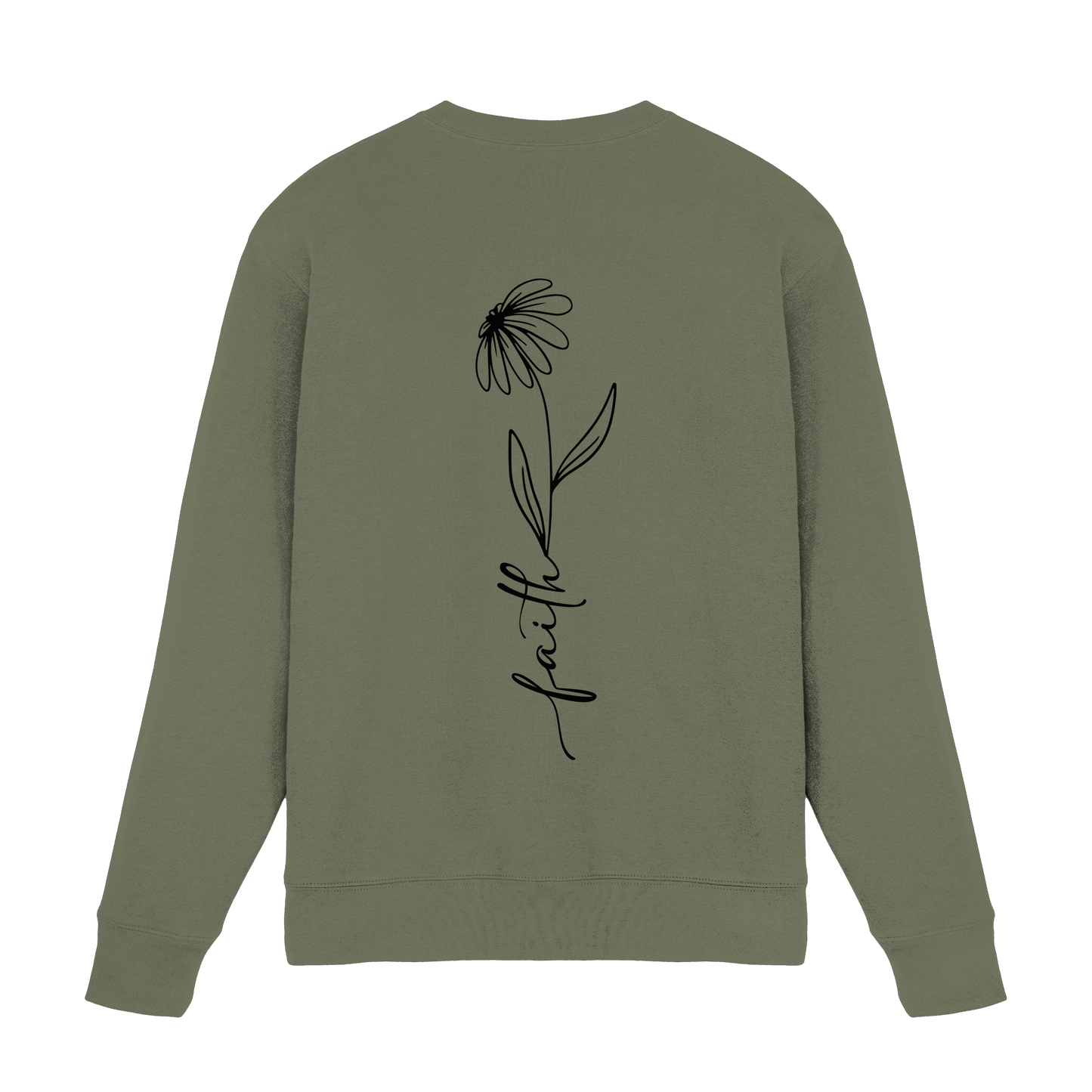 Faith – Glaube, der aufblüht - Premium Sweatshirt