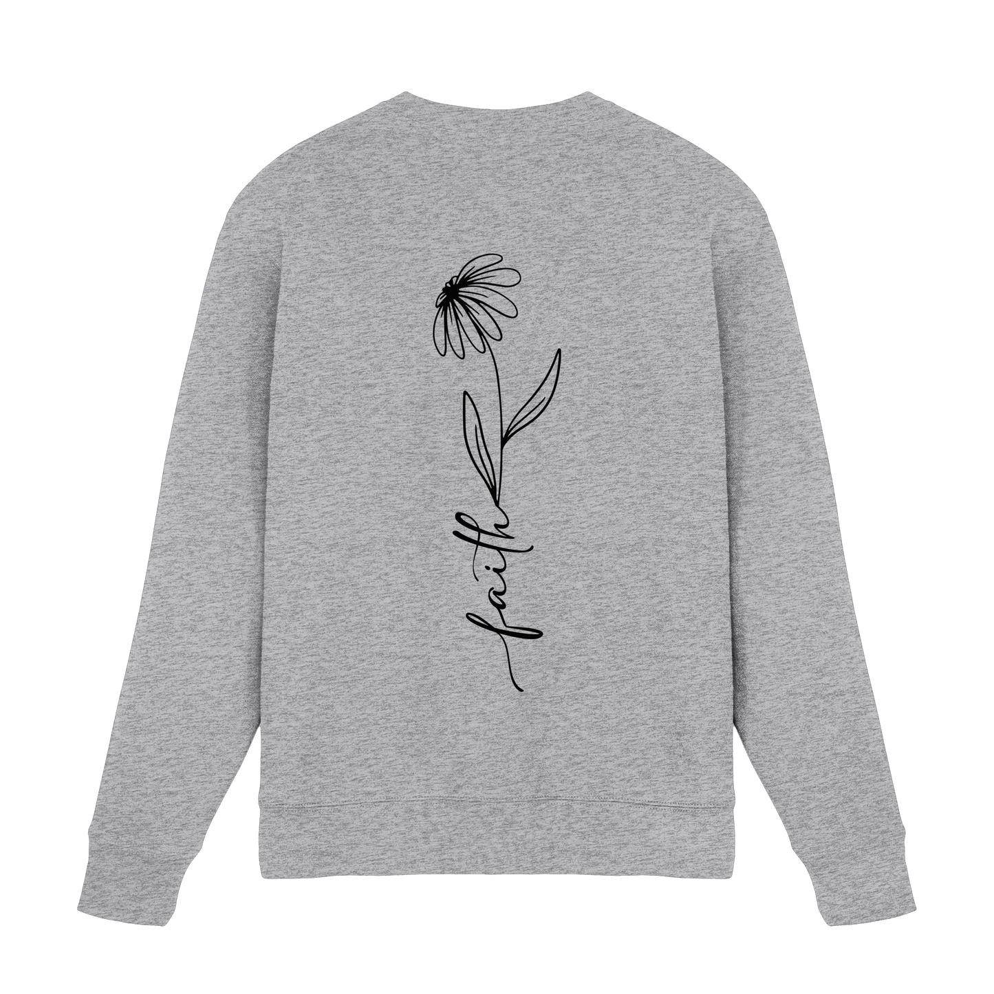 Faith – Glaube, der aufblüht - Premium Sweatshirt
