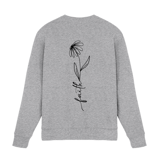 Faith – Glaube, der aufblüht - Premium Sweatshirt