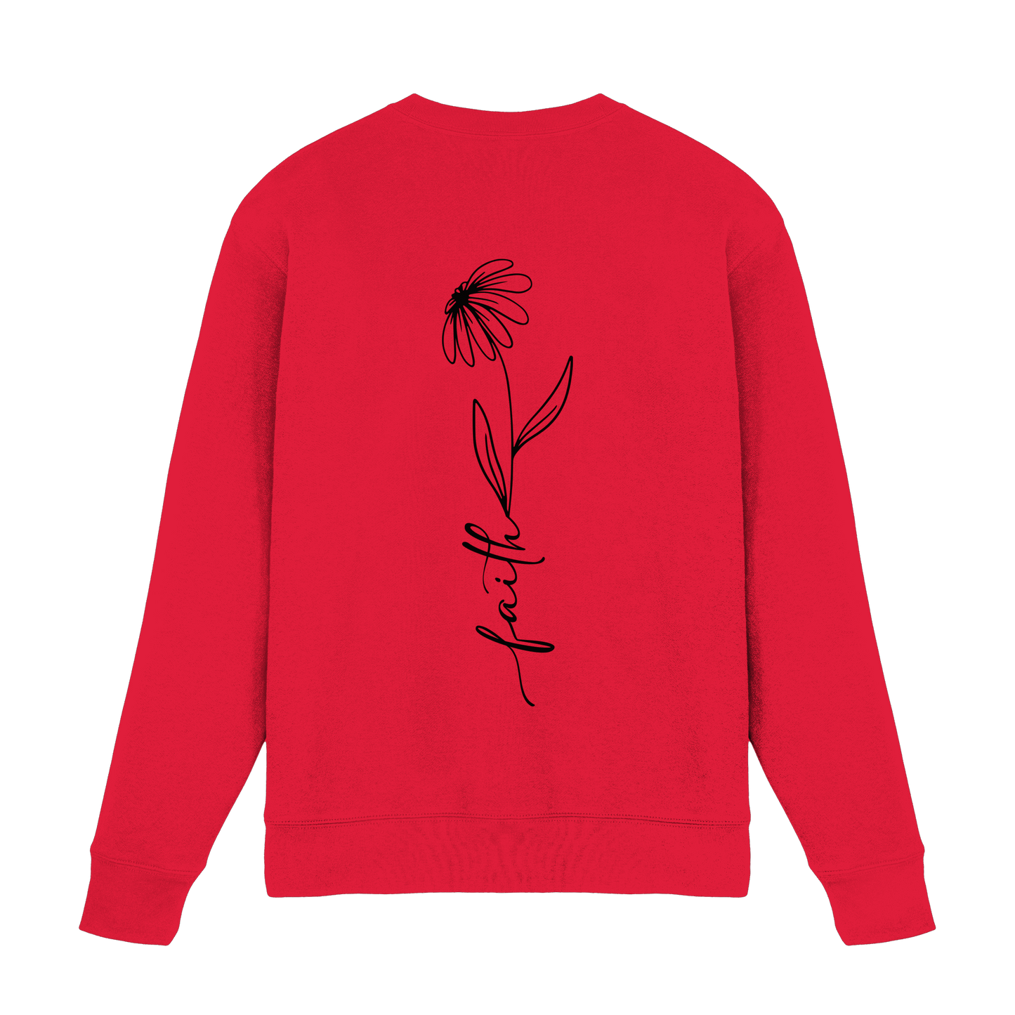 Faith – Glaube, der aufblüht - Premium Sweatshirt