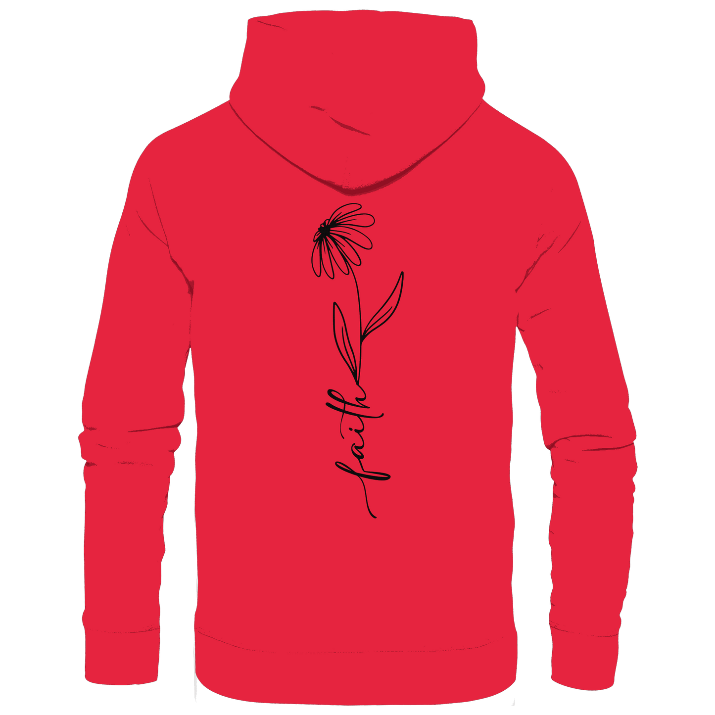 Faith – Glaube, der aufblüht - Premium Unisex Hoodie