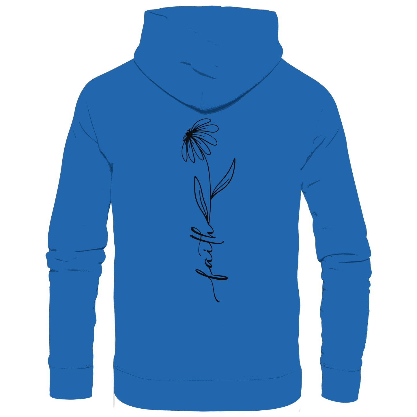 Faith – Glaube, der aufblüht - Premium Unisex Hoodie
