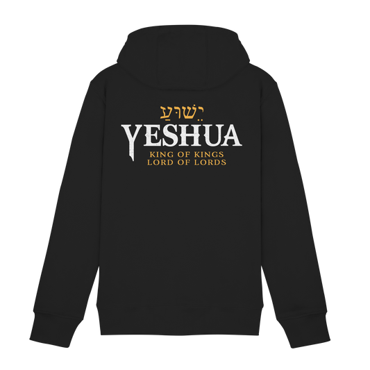Yeshua – King of Kings, Lord of Lords | Christian Design with the name of Jesus - Zipper