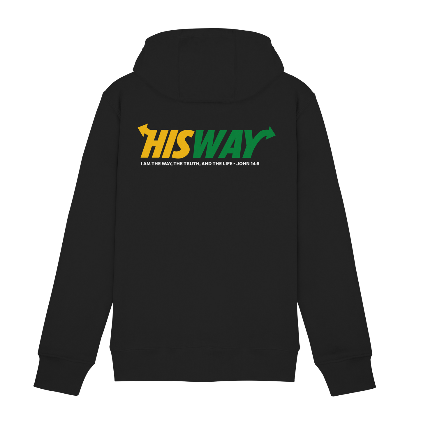 His Way – John 14:6 | Christliches Statement Design mit Johannes 14,6 - Zipper