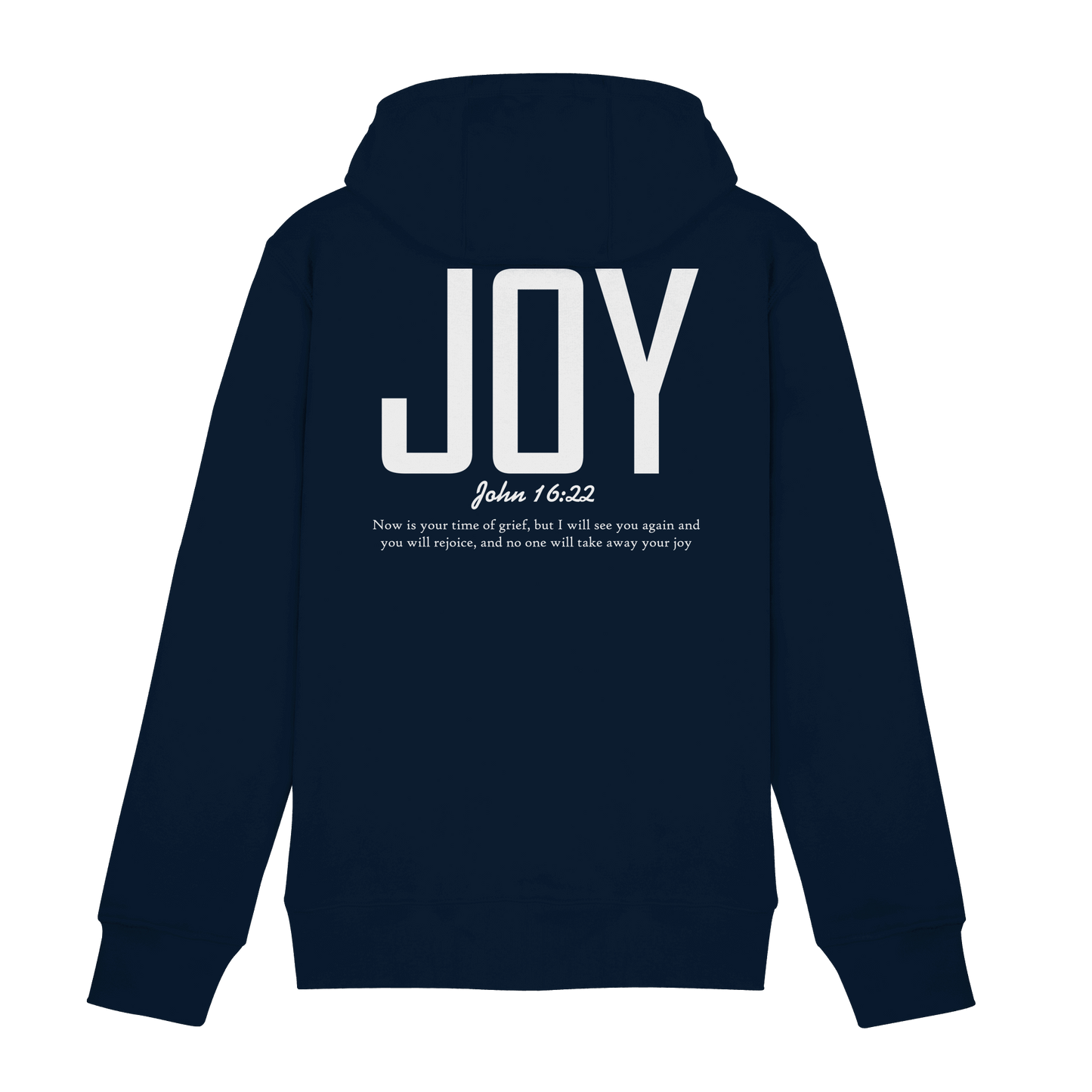 JOY – John 16:22 | Christliches Design mit Bibelvers - Zipper