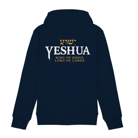 Yeshua – King of Kings, Lord of Lords | Christian Design with the name of Jesus - Zipper