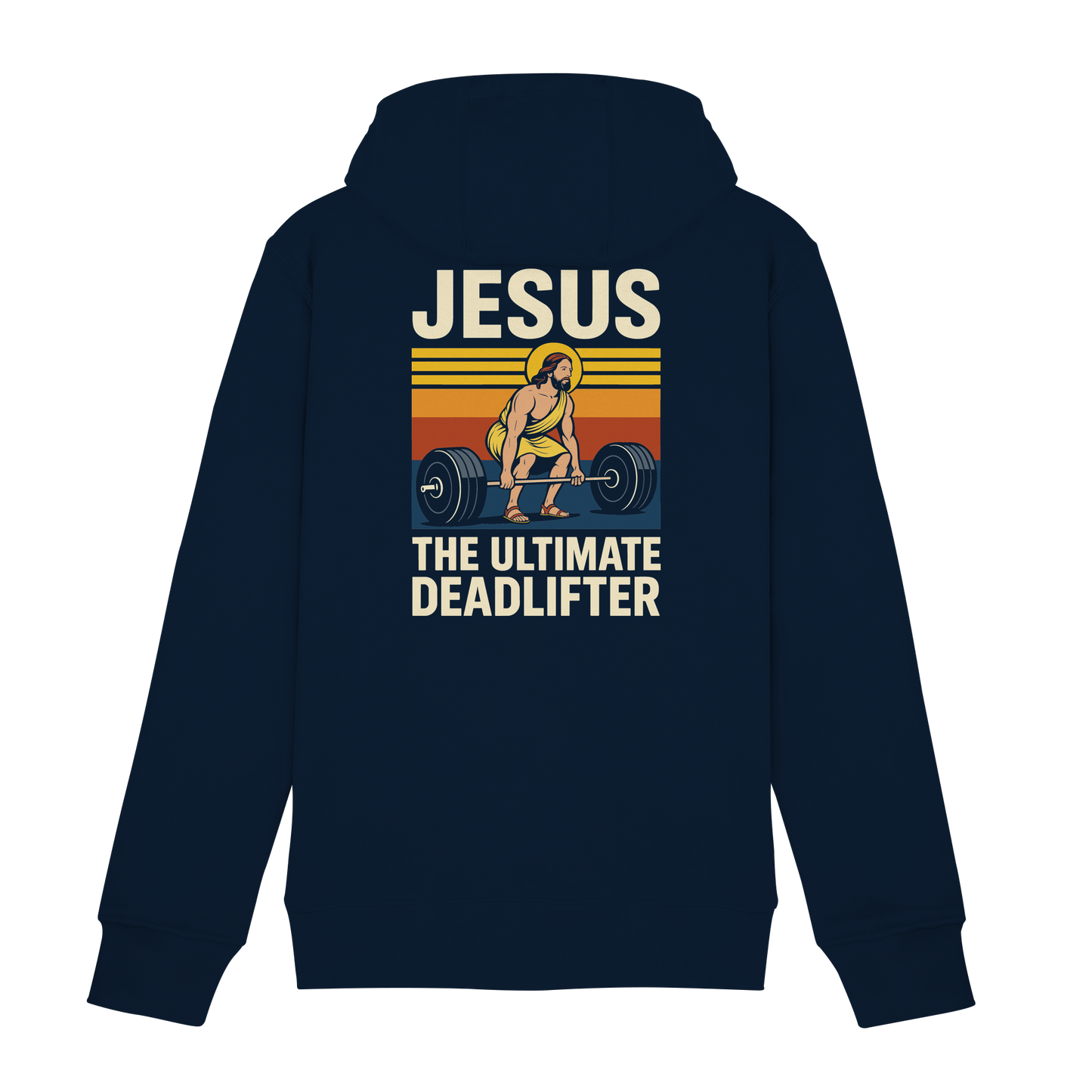 Jesus Deadlifter – Jesus the Ultimate Deadlifter | Christliches Fitness Design - Zipper