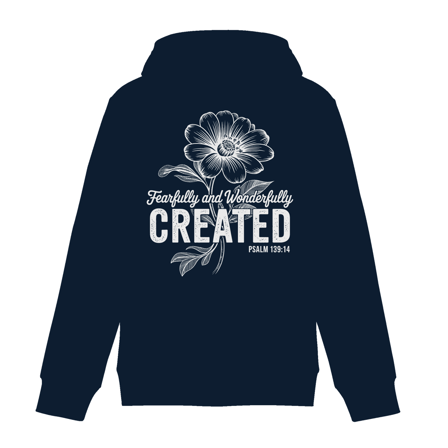 Fearfully and Wonderfully Created – Floral Grace Design - Zipper