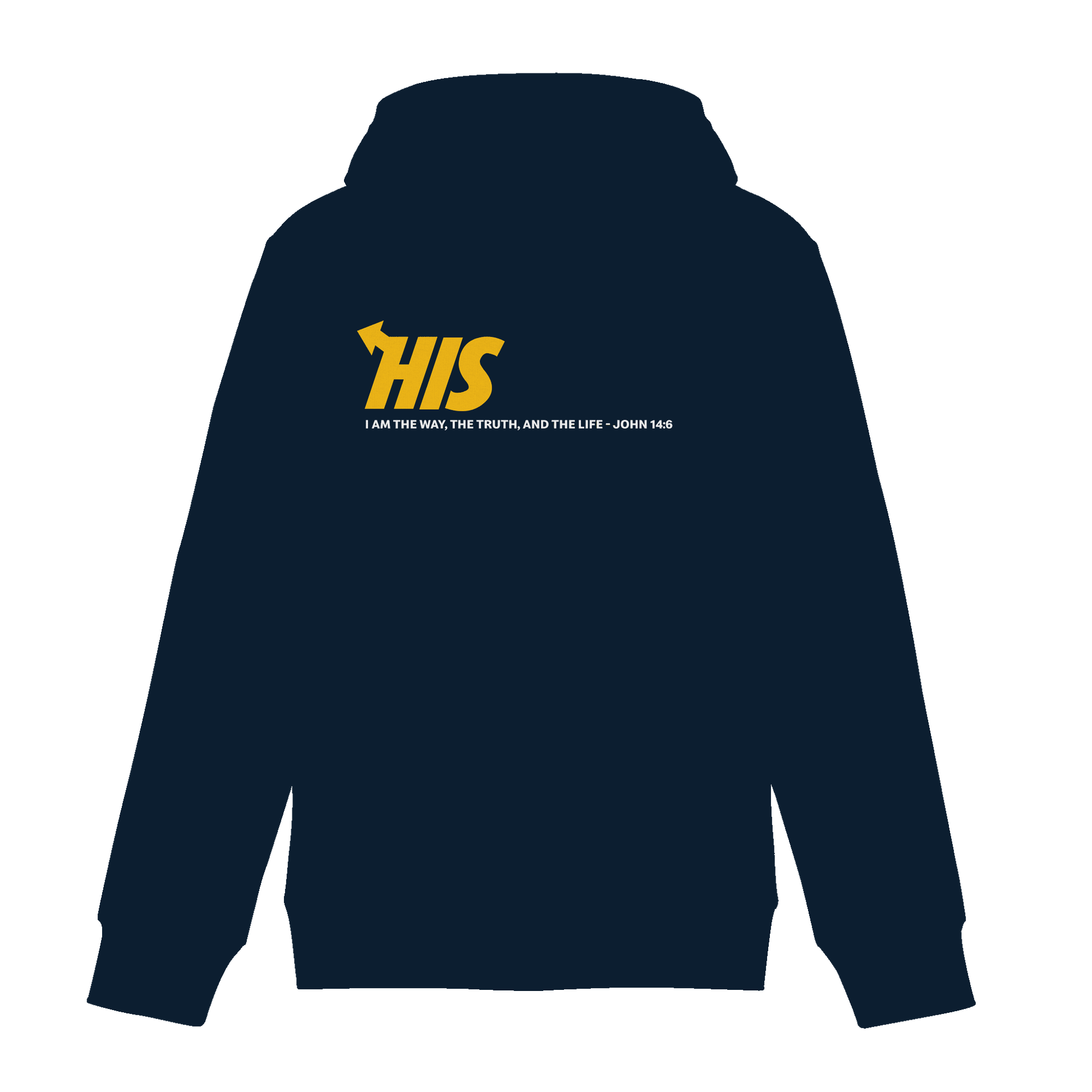 His Way – John 14:6 | Christliches Statement Design mit Johannes 14,6 - Zipper