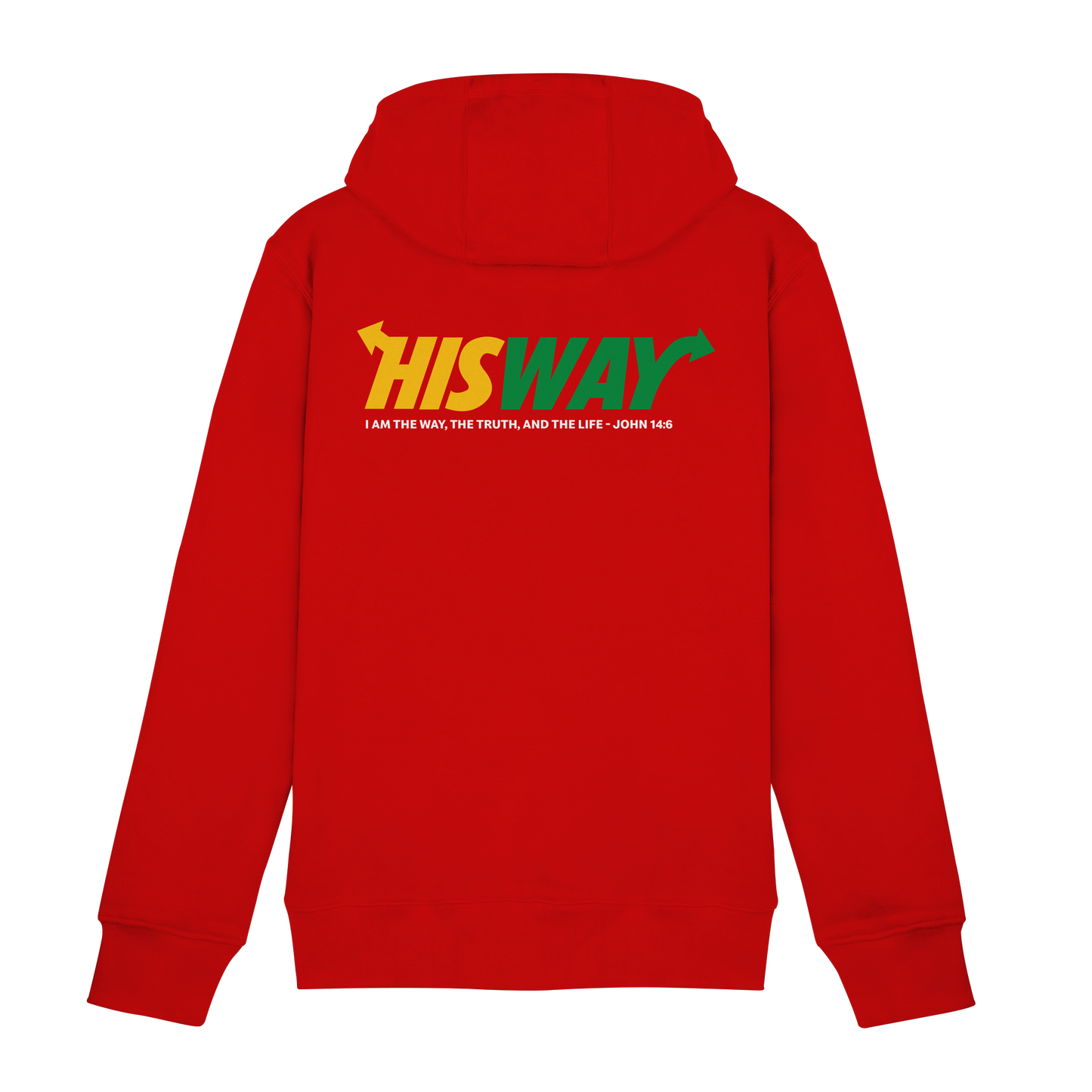 His Way – John 14:6 | Christliches Statement Design mit Johannes 14,6 - Zipper