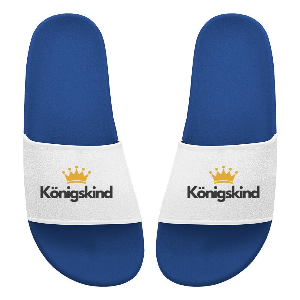 Badelatschen „Königskind“ – Schritt für Schritt in deiner königlichen Identität - Slippers - 36 - GfoitMa