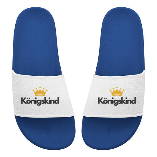 Badelatschen „Königskind“ – Schritt für Schritt in deiner königlichen Identität - Slippers - 36 - GfoitMa