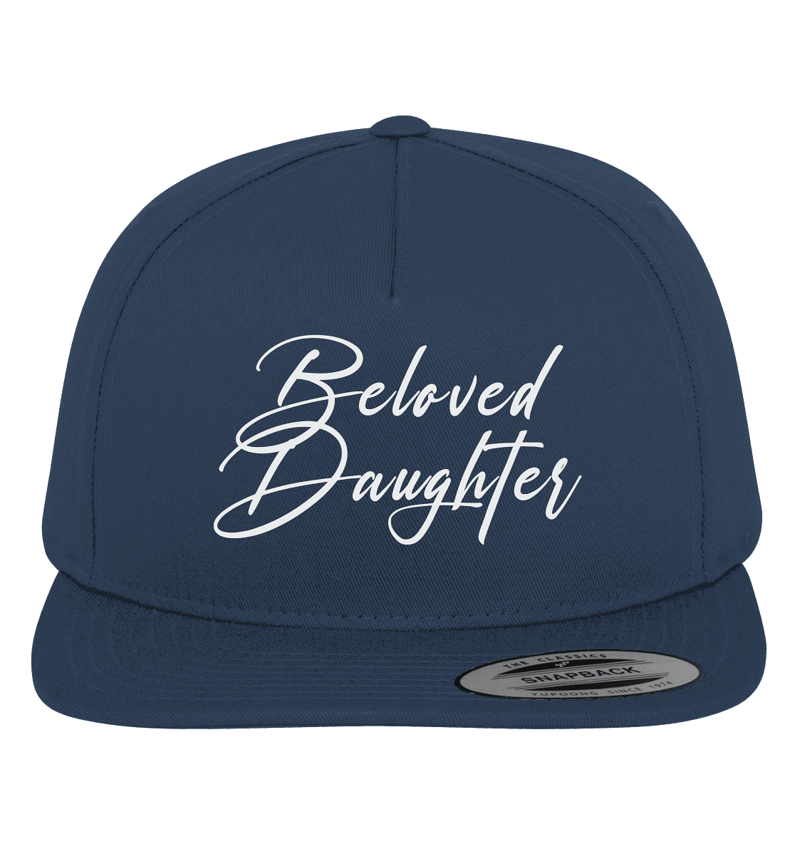 Beloved Daughter – Geliebte Tochter Gottes - Premium Snapback - GfoitMa - Navy / Green / One Size