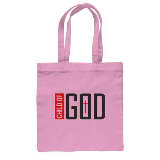 Child of God – Deine Identität in Christus | Christliche Kleidung - Baumwolltasche - Taschen - Classic Pink - GfoitMa