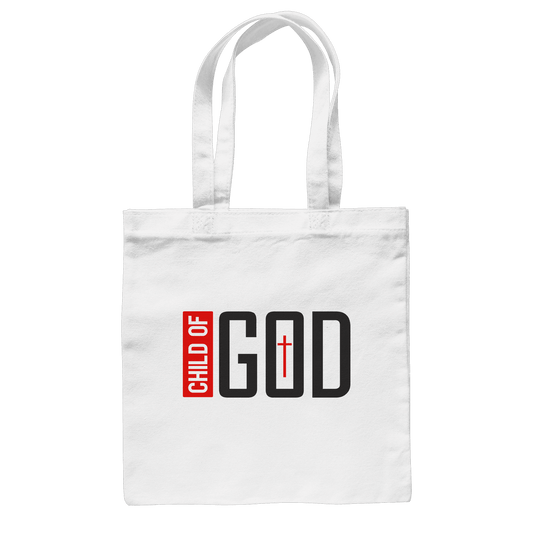 Child of God – Deine Identität in Christus | Christliche Kleidung - Baumwolltasche - Taschen - White - GfoitMa