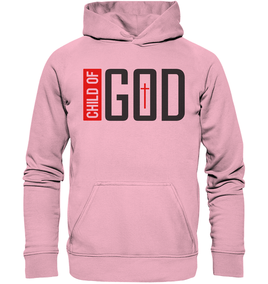 Child of God – Deine Identität in Christus | Christliche Kleidung - Kids Premium Hoodie - Kids & Babys - Light Pink - GfoitMa