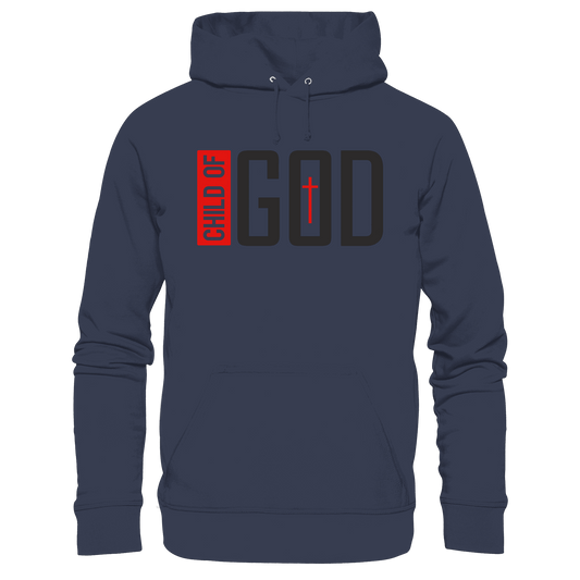 Child of God – Deine Identität in Christus | Christliche Kleidung - Premium Unisex Hoodie - Hoodies - Deep Navy - GfoitMa