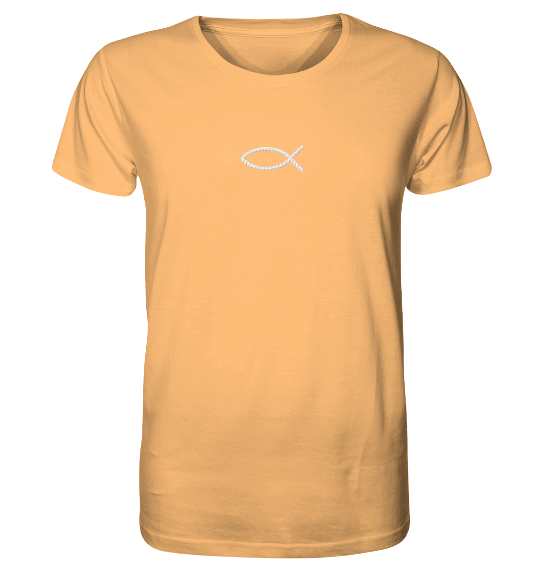 Der Ichthys – Ein zeitloses Zeichen (Stick) | Christliche Kleidung - Organic Shirt (Stick) - Unisex-Shirts - Nispero - GfoitMa