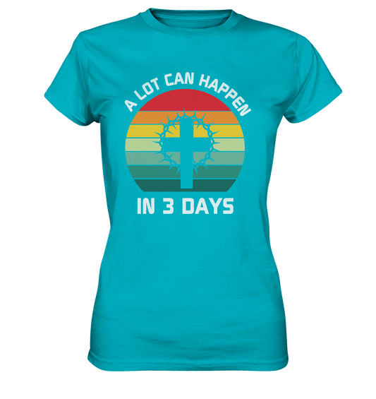 Drei Tage, die alles verändert haben - Ladies Premium Shirt - Lady-Shirts - Swimming Pool - GfoitMa