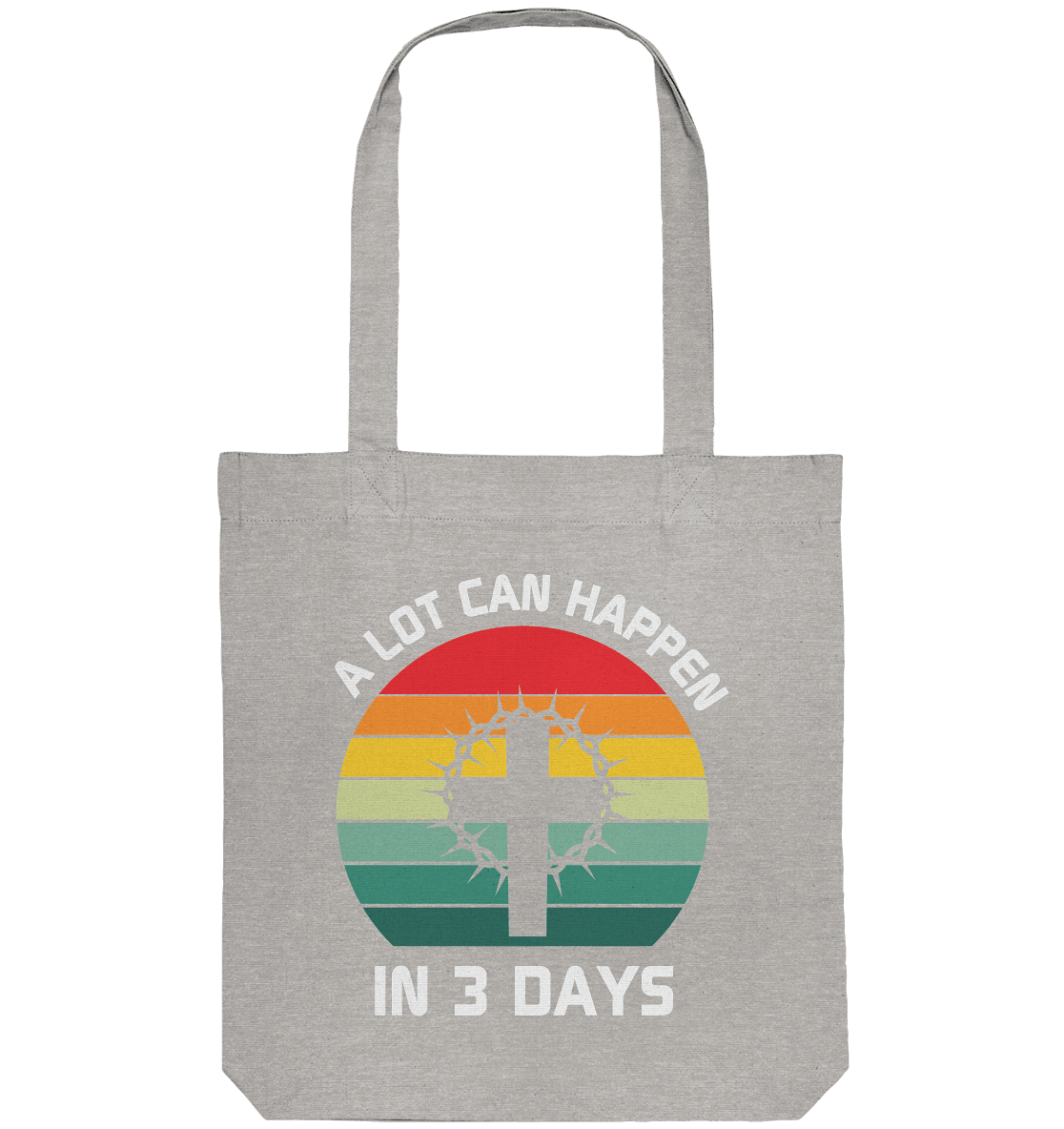 Drei Tage, die alles verändert haben - Organic Tote-Bag - Taschen - Heather Grey - GfoitMa