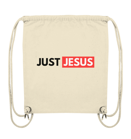 Einfach nur Jesus - Organic Gym-Bag - GfoitMa - Natural / ca. 38x42