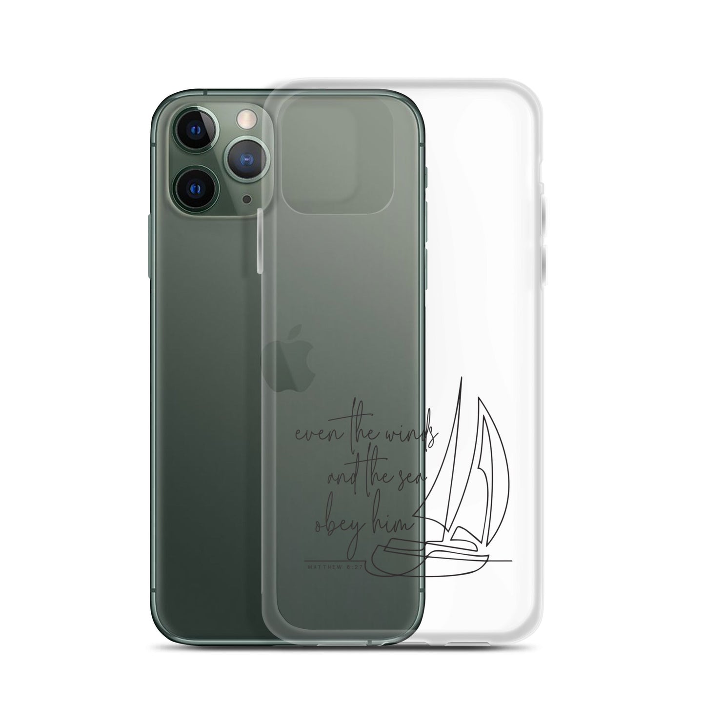 Even the winds and the sea obey Him – Matthew 8:27 - iPhone-Hülle - iPhone 11 Pro - GfoitMa