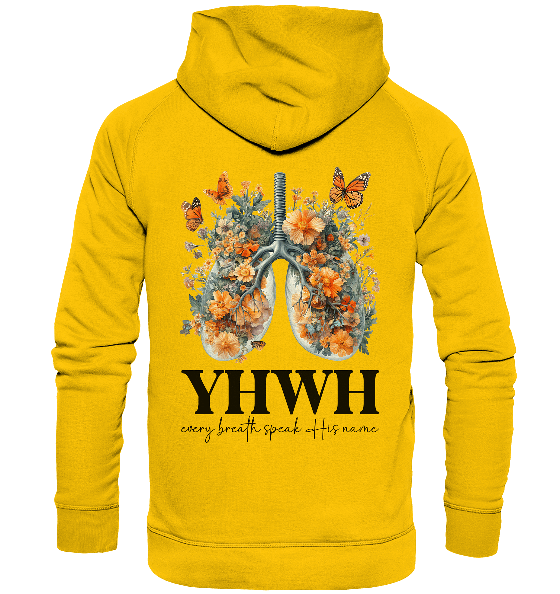 Every Breath Speak His Name – Leben, das Lobpreis atmet | Christliche Kleidung - Kids Premium Hoodie - Kids & Babys - Sunflower - GfoitMa