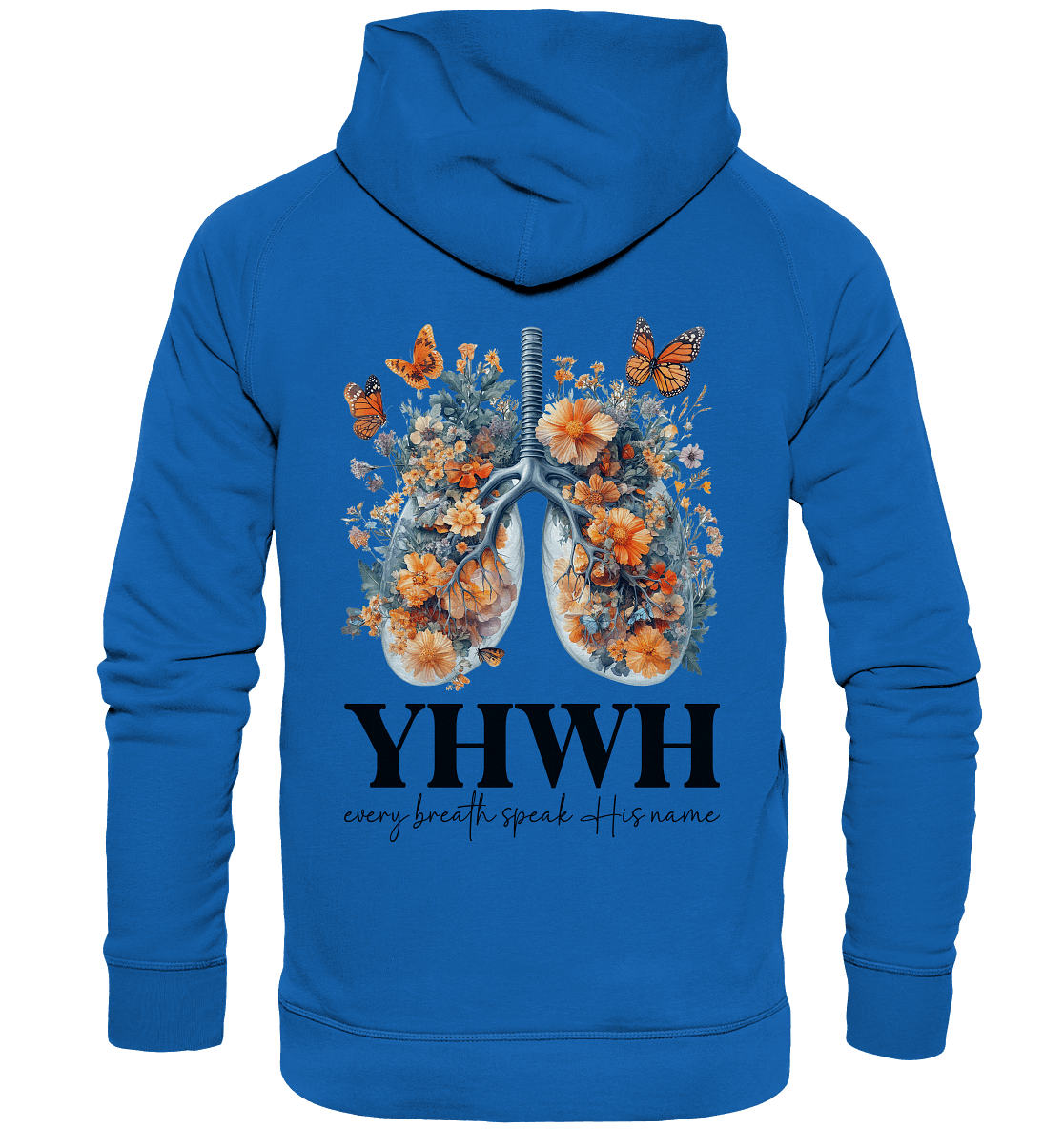 Every Breath Speak His Name – Leben, das Lobpreis atmet | Christliche Kleidung - Kids Premium Hoodie - Kids & Babys - Royal Blau - GfoitMa