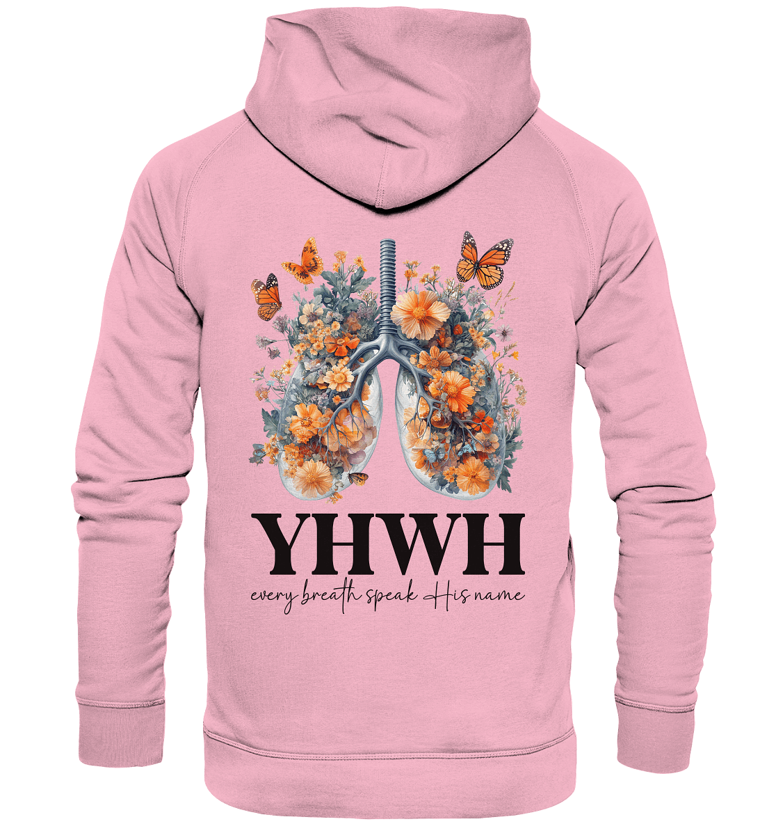 Every Breath Speak His Name – Leben, das Lobpreis atmet | Christliche Kleidung - Kids Premium Hoodie - Kids & Babys - Light Pink - GfoitMa