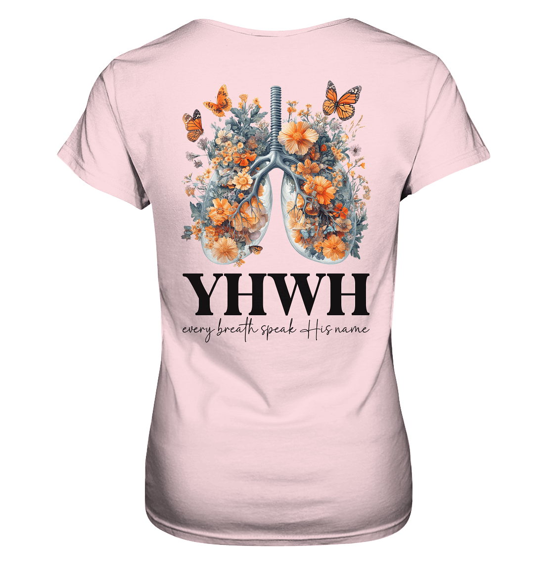 Every Breath Speak His Name – Leben, das Lobpreis atmet | Christliche Kleidung - Ladies Premium Shirt - Lady-Shirts - Orchid Pink - GfoitMa