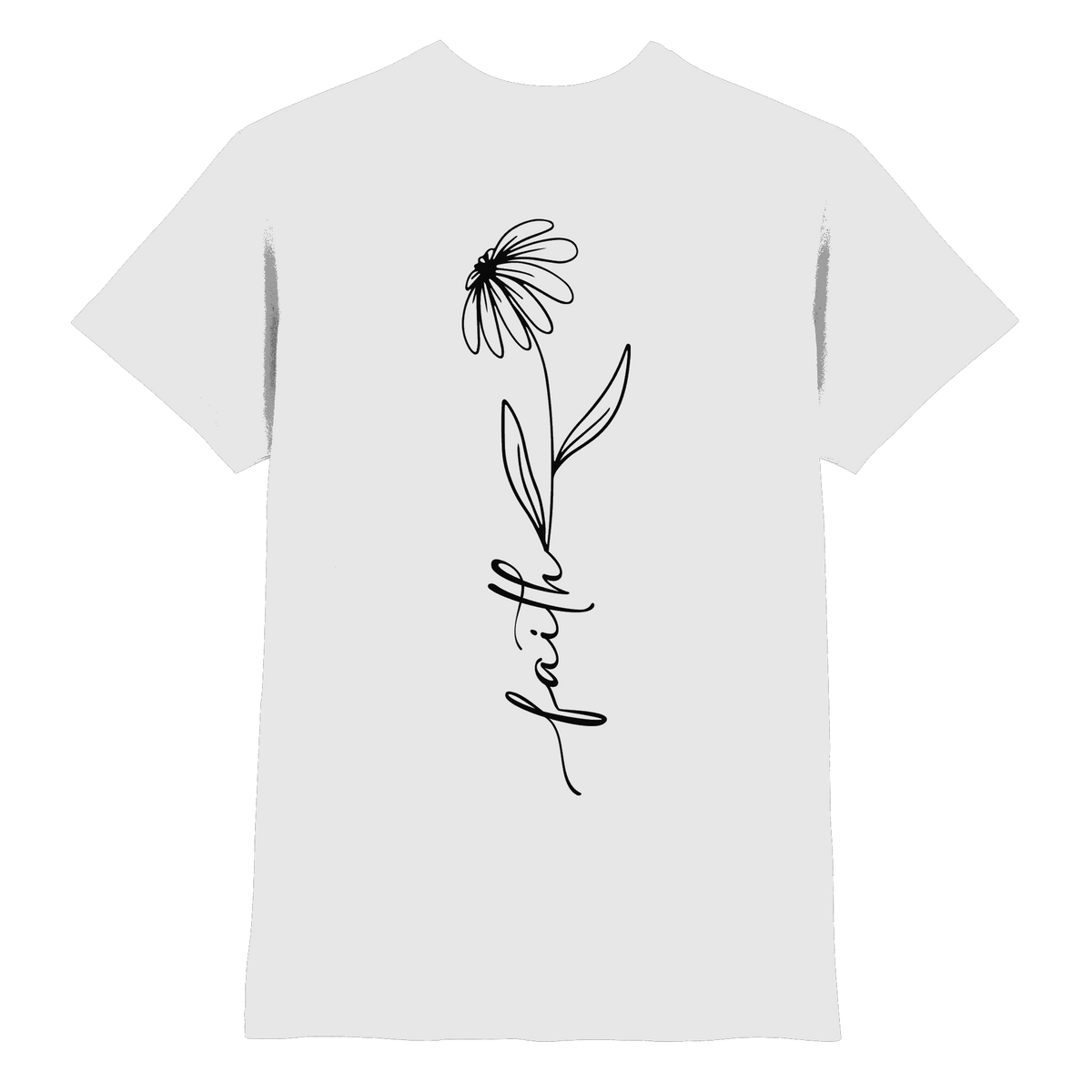 Faith – Glaube, der aufblüht - Premium Shirt - Unisex-Shirts - White - GfoitMa