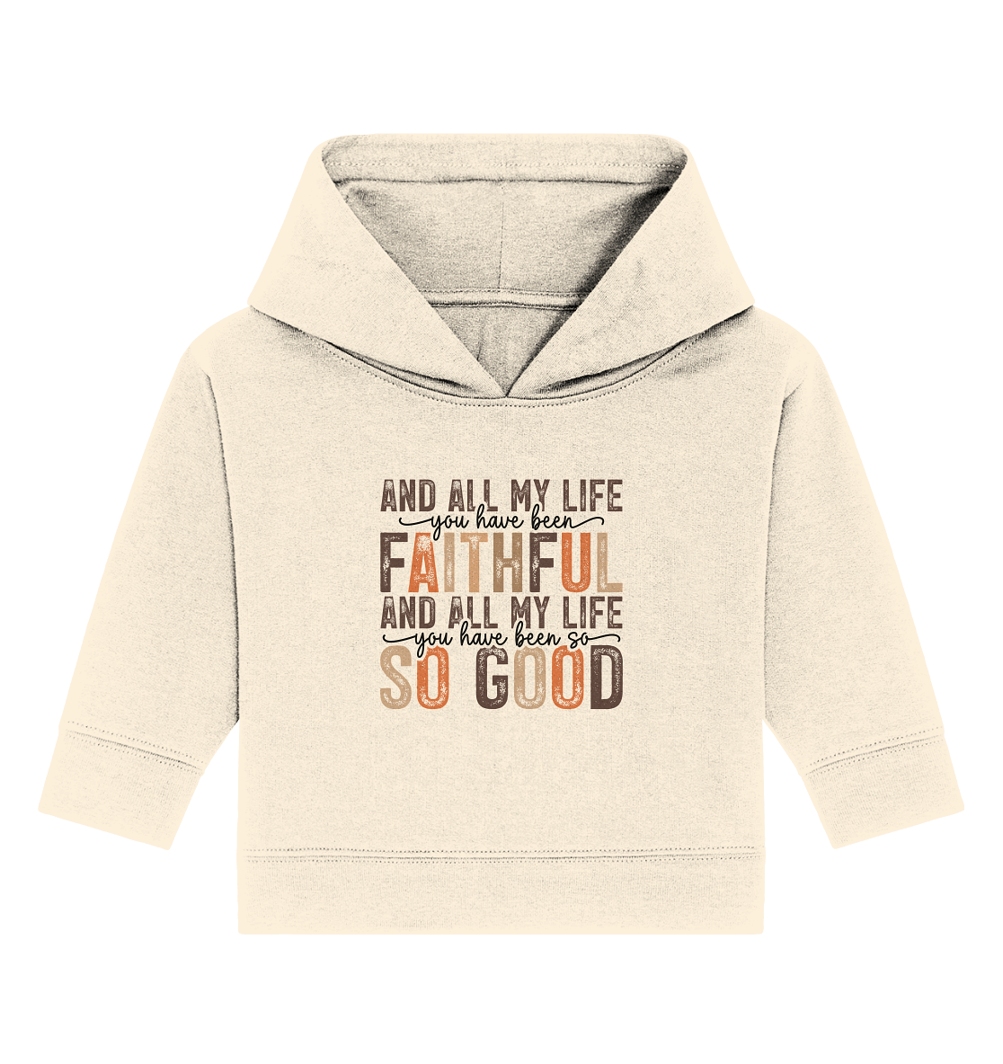 All My Life – Treue und Güte - Baby Organic Hoodie