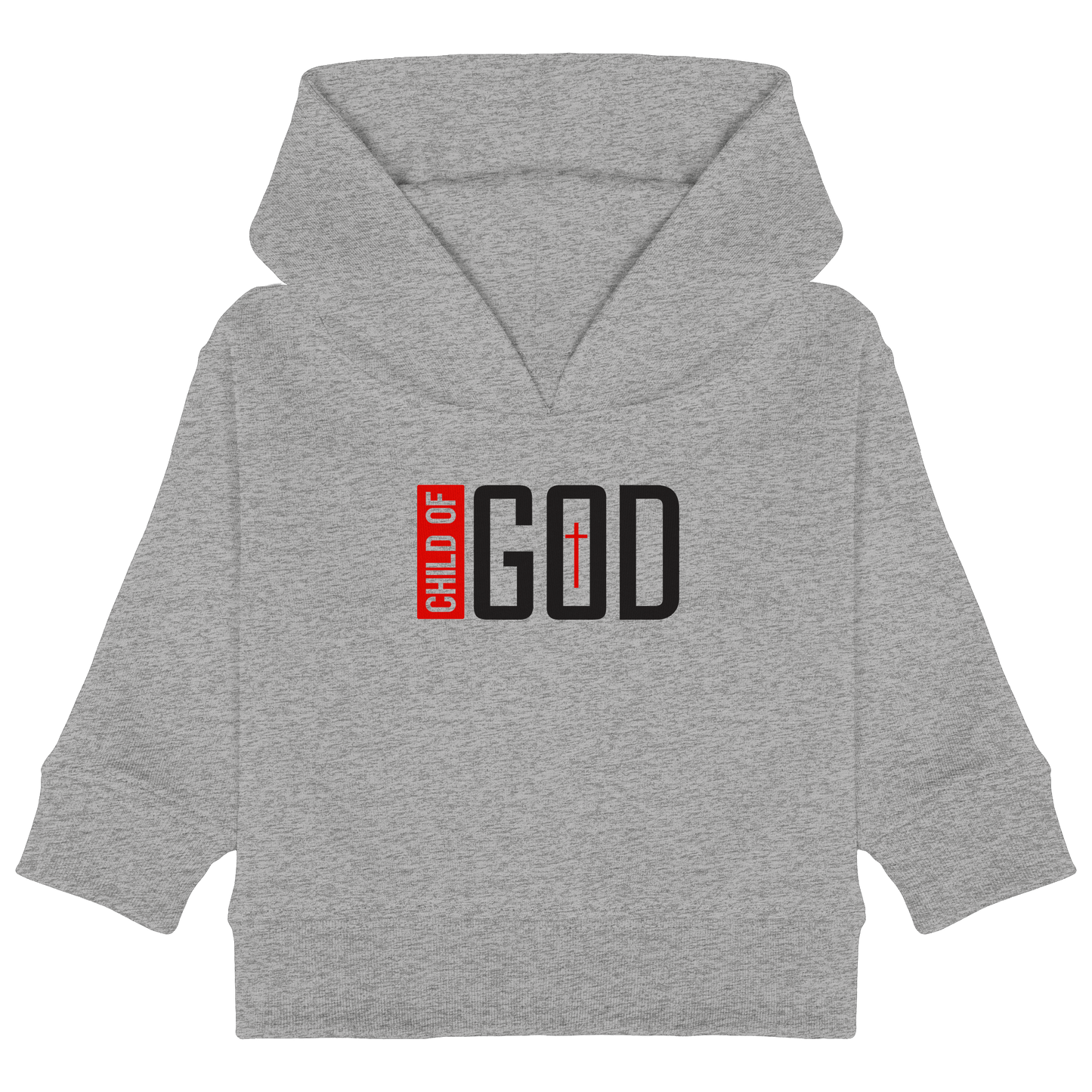 Child of God – Deine Identität in Christus | Christliche Kleidung - Baby Organic Hoodie