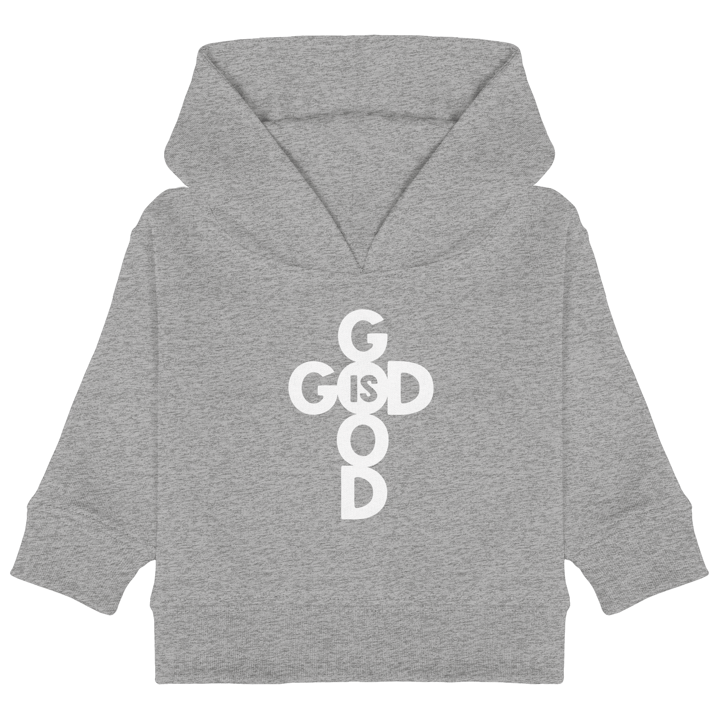God is Good | Christliche Kleidung & Geschenke im Kreuz-Design - Baby Organic Hoodie
