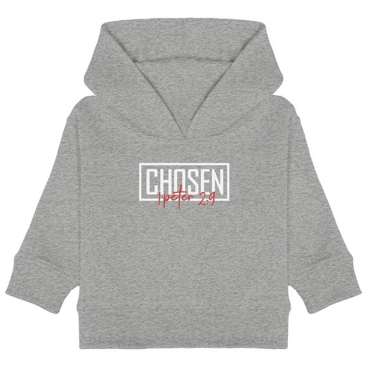 Chosen – 1. Petrus 2:9 – Auserwählt und berufen | Christliche Produkte - Baby Organic Hoodie