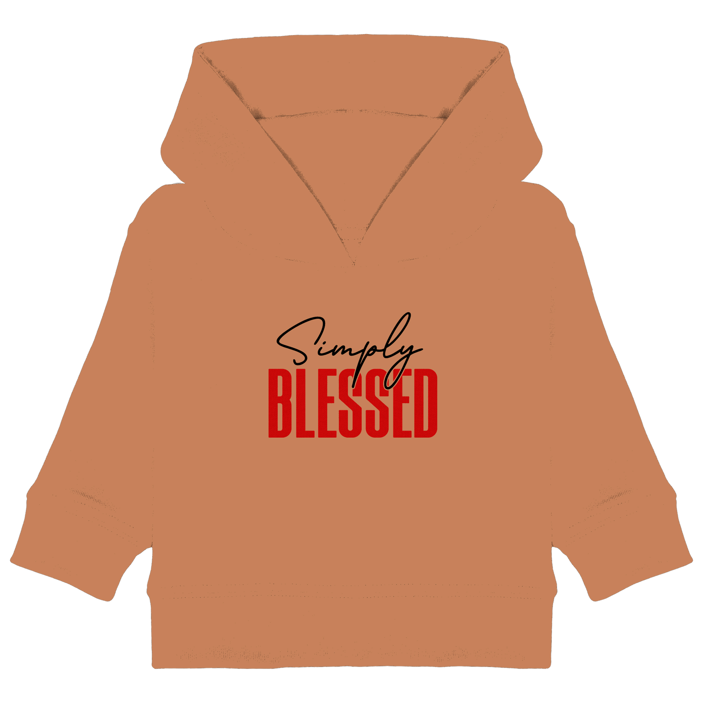 Simply Blessed | Christliches Design mit klarer Botschaft - Baby Organic Hoodie