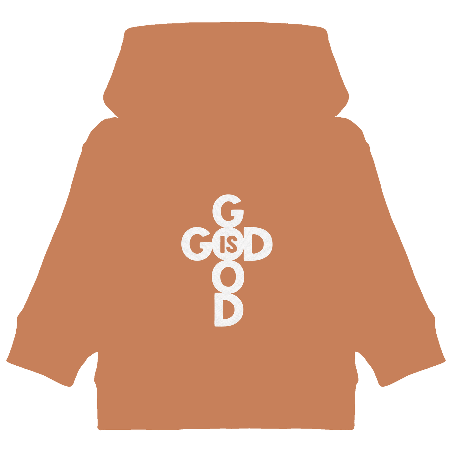 God is Good | Christliche Kleidung & Geschenke im Kreuz-Design - Baby Organic Hoodie