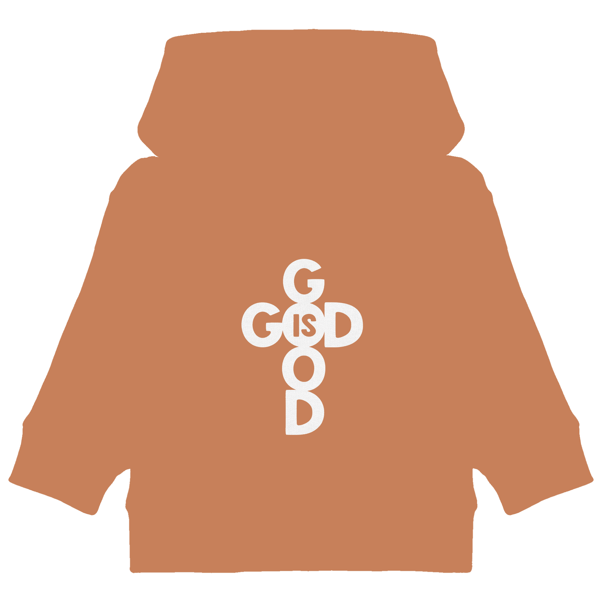 God is Good | Christliche Kleidung & Geschenke im Kreuz-Design - Baby Organic Hoodie