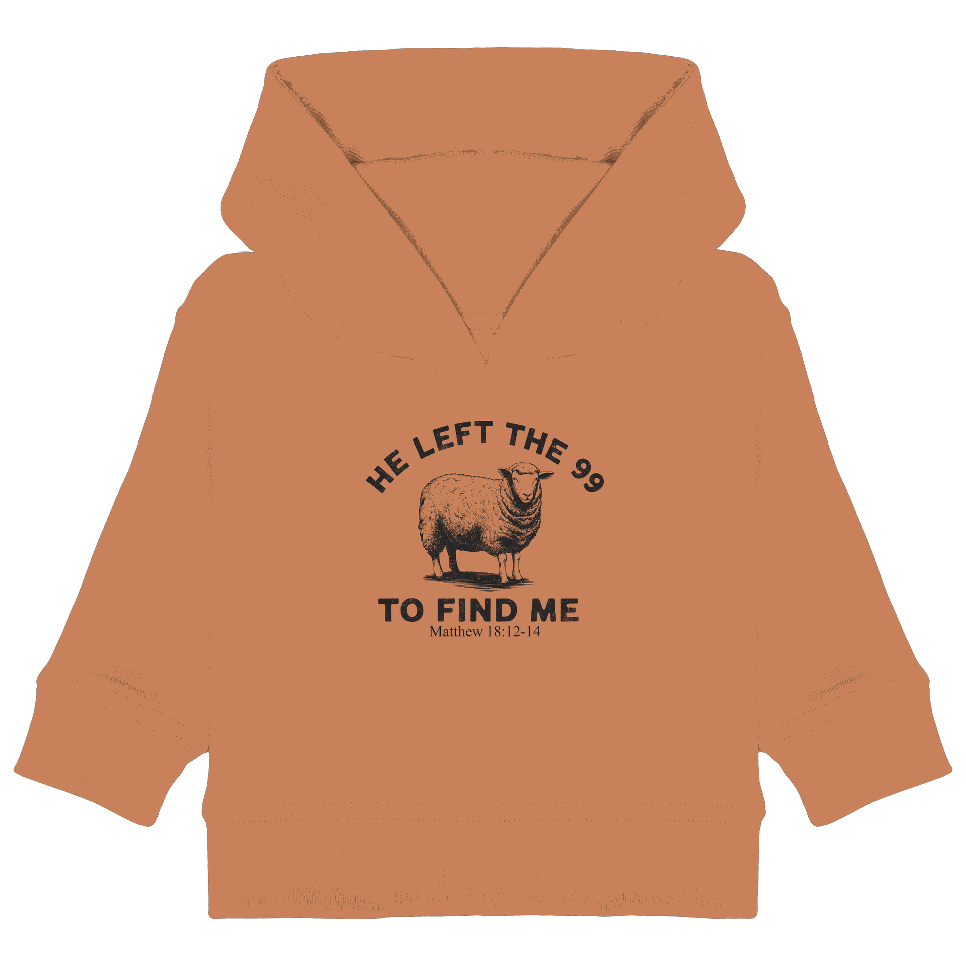 He Left the 99 to Find Me | Persönliches Glaubensbekenntnis - Baby Organic Hoodie