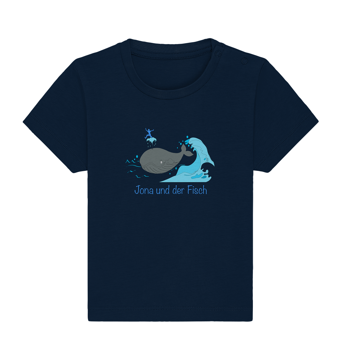 Jona und der Fisch - Baby Organic Shirt