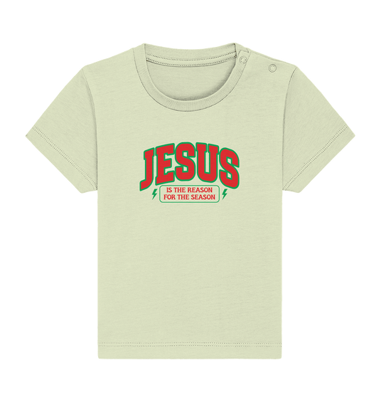 Jesus – Der Grund für die Weihnachtszeit (RG) - Baby Organic Shirt