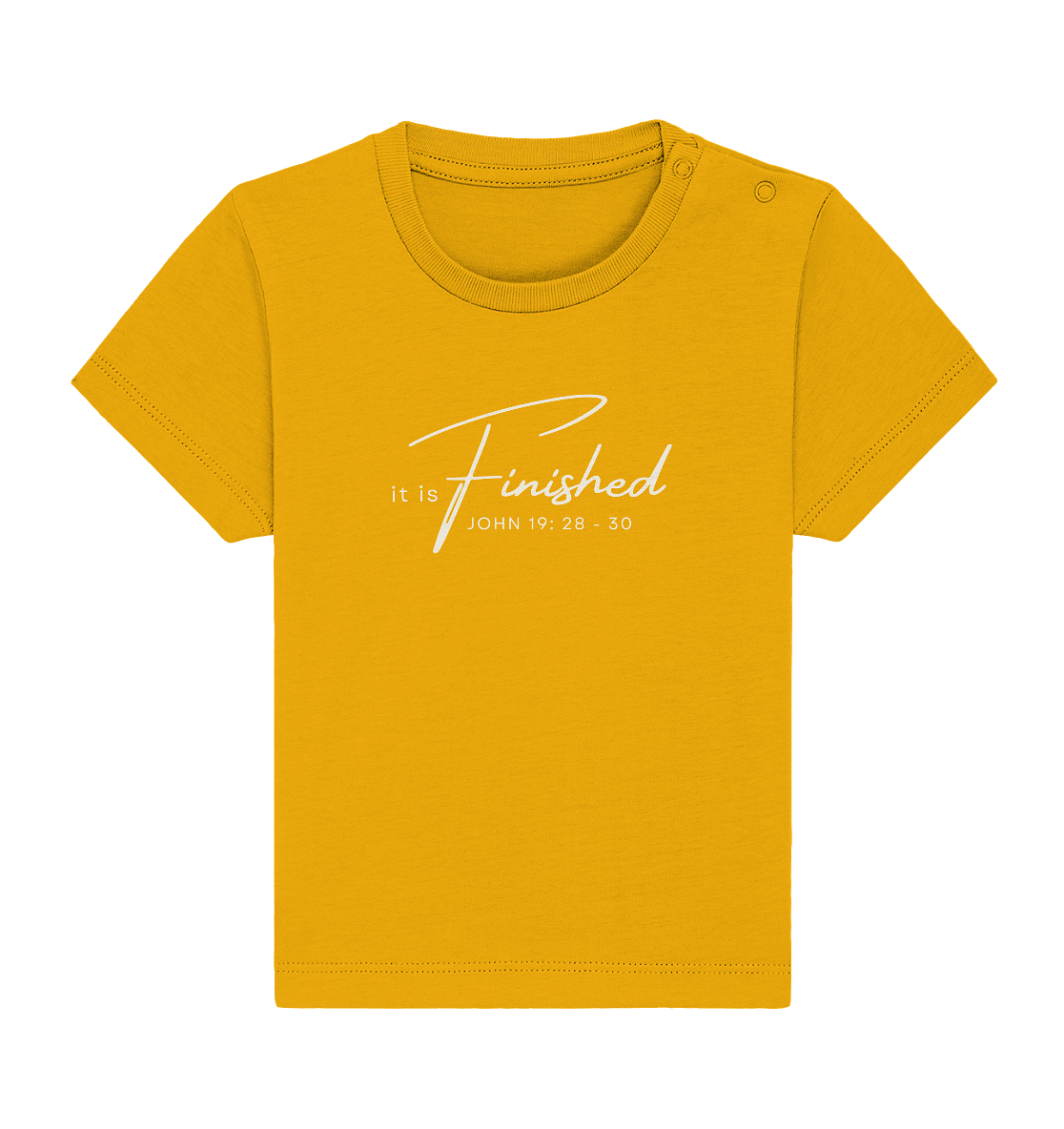 Es ist vollbracht: Inspiriert von Johannes 19 - Baby Organic Shirt