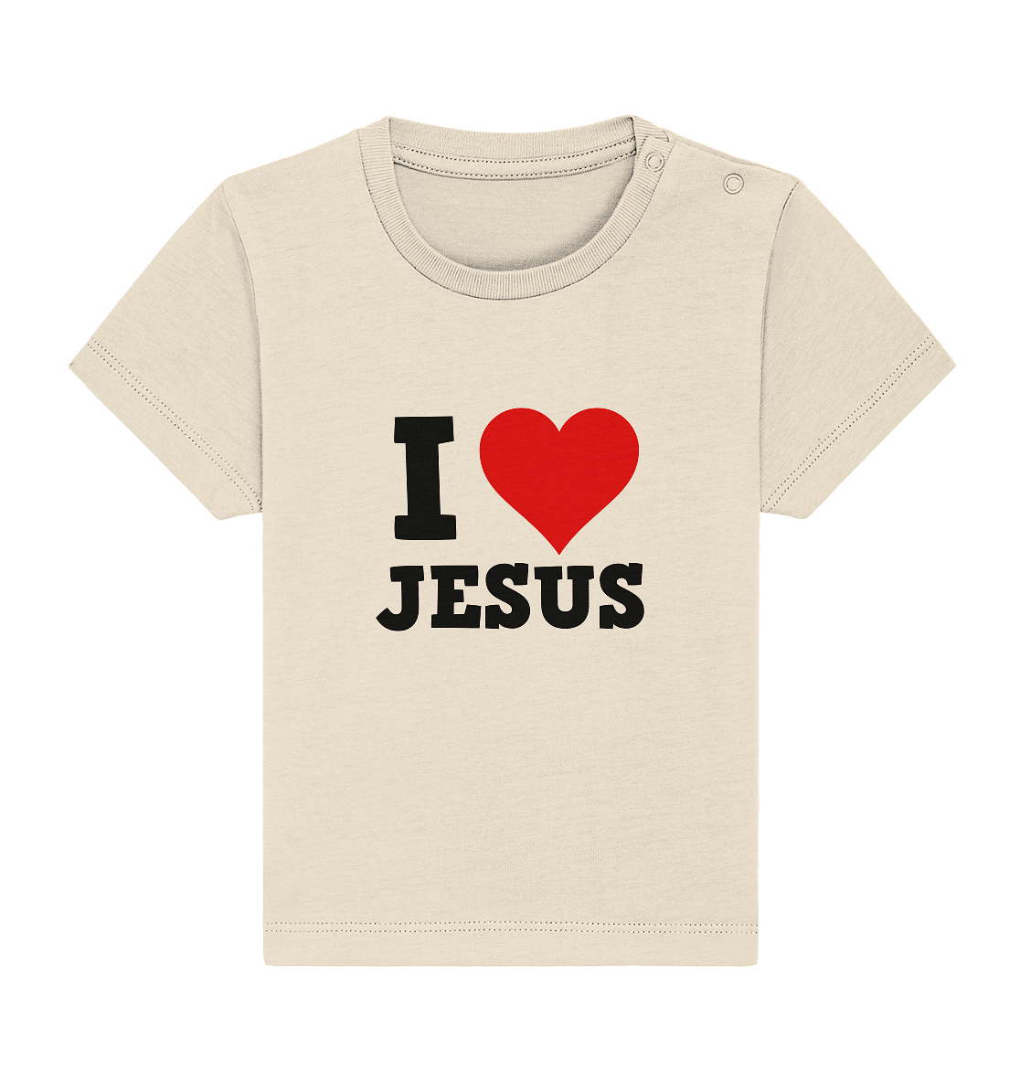 I Love Jesus - Baby Organic Shirt