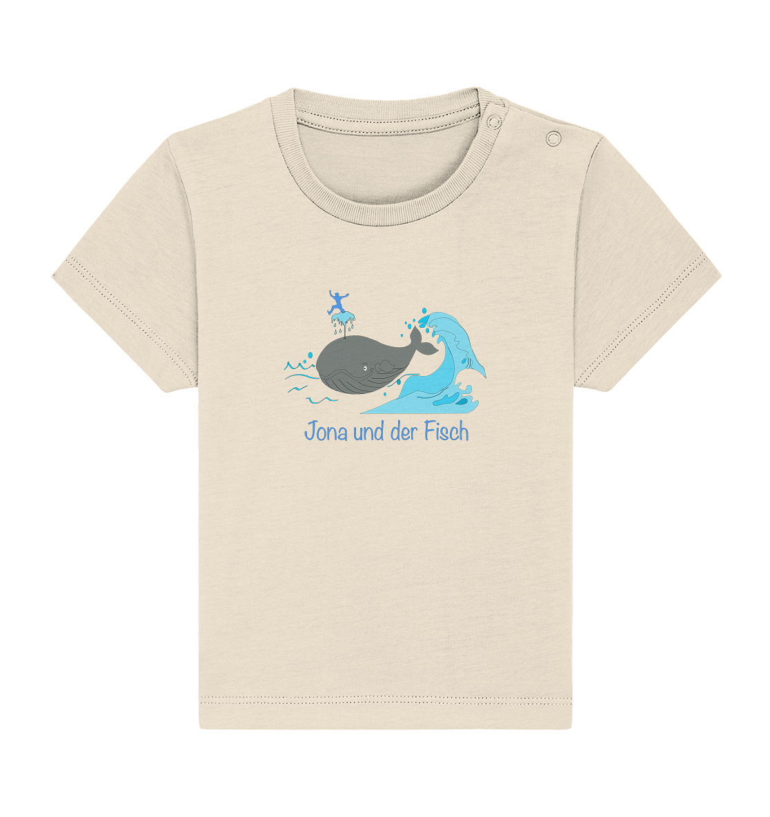 Jona und der Fisch - Baby Organic Shirt