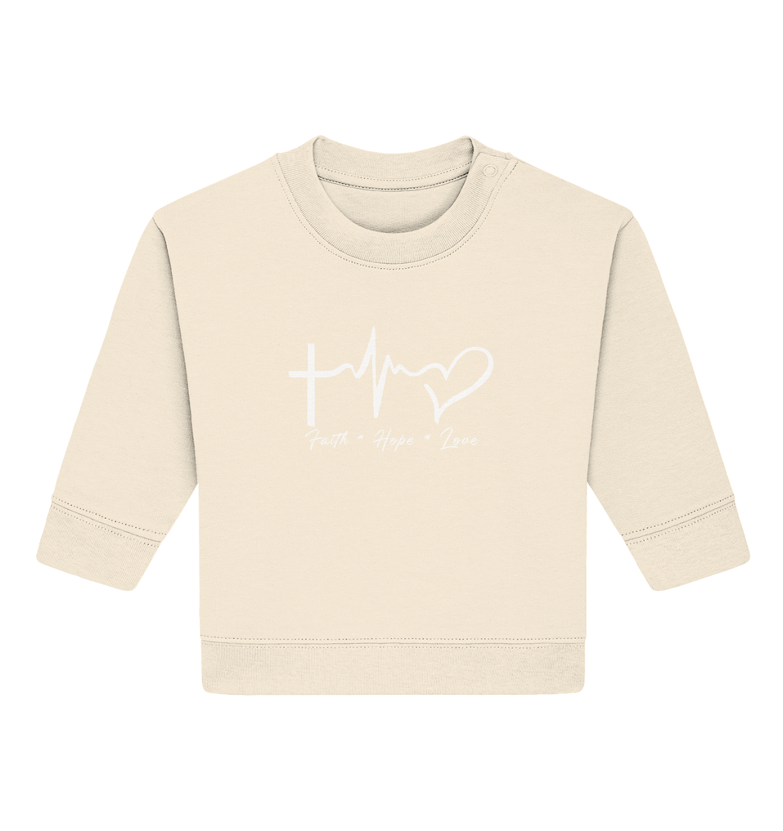 Faith * Hope * Love - Baby Organic Sweatshirt
