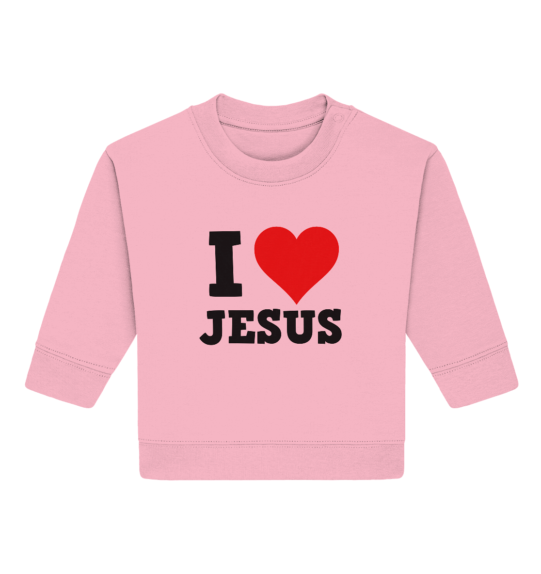 I Love Jesus - Baby Organic Sweatshirt