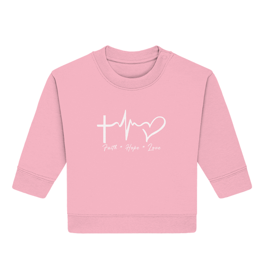 Faith * Hope * Love - Baby Organic Sweatshirt