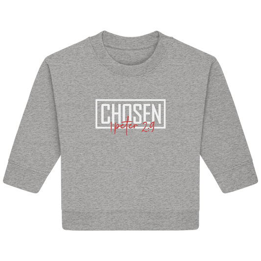 Chosen – 1. Petrus 2:9 – Auserwählt und berufen | Christliche Produkte - Baby Organic Sweatshirt
