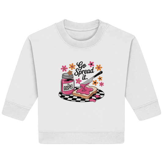 Go Spread It – The Gospel | Christliche Produkte - Baby Organic Sweatshirt